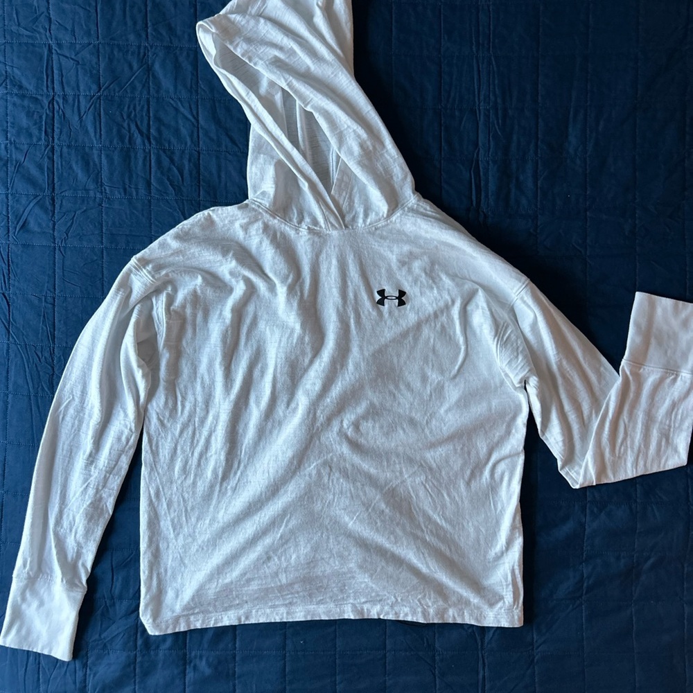 Under Armour White Hoodie